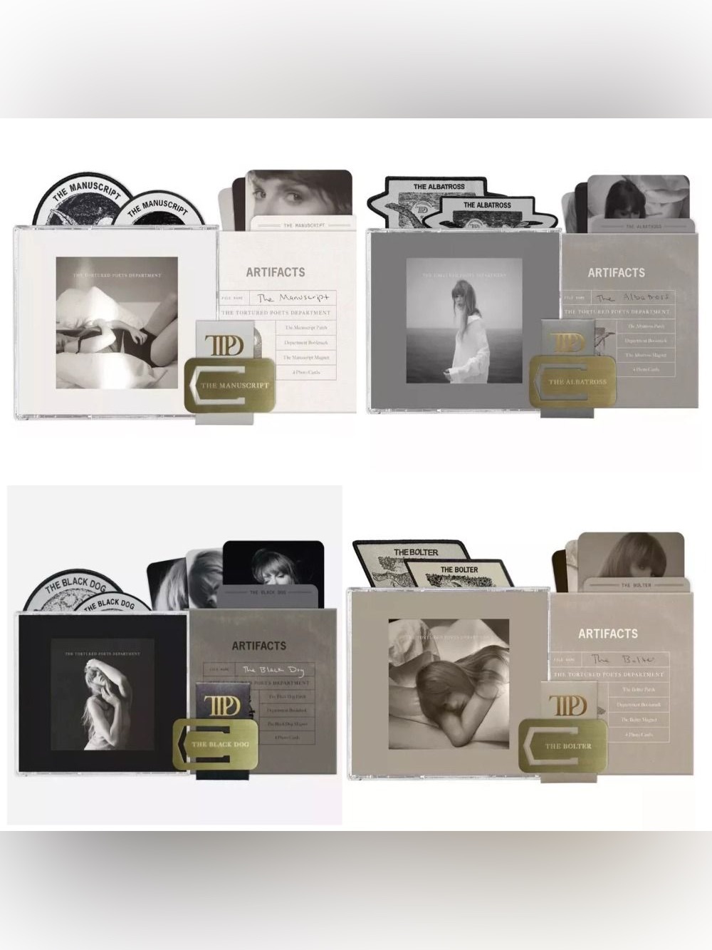 SEALED! Taylor Swift The Tortured Poets Department TTPD Collector CD Bundle